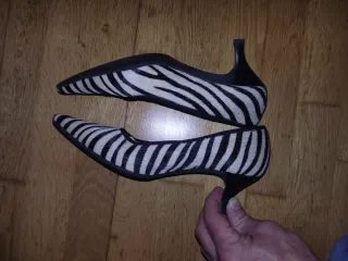 Zapatos Richard estampado cebra