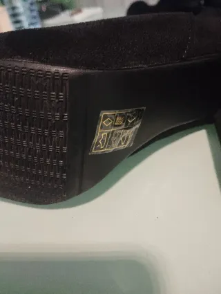 Botas altas negras talla 38