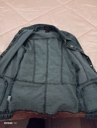 Giacca denim/jeans leggera donna