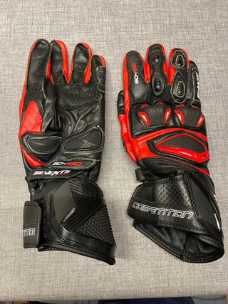 Guantes Moto Racing Seventy Degrees Piel