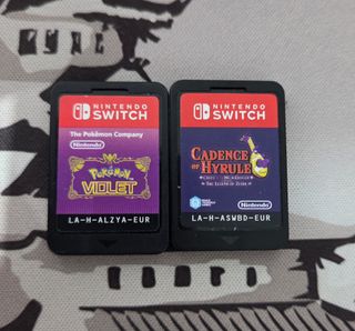 Pokémon Purple e Cadence of Hyrule senza scatola