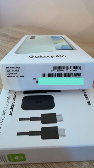 Samsung Galaxy A16 128GB Verde + Cargador 25W