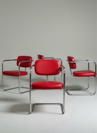 Sillas Bauhaus Cantilever Años 70
