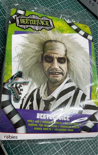 Peluca Beetlejuice Adulto Rubies