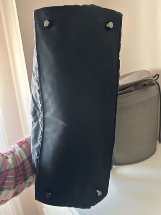 Bolso Bimba y Lola negro acolchado