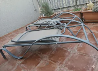 Tumbonas de jardín