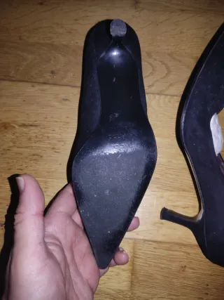 Zapatos Vizzano Negros Tacon Mujer