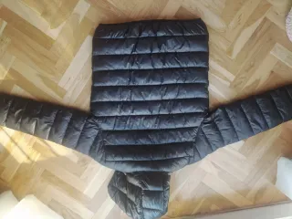 Chaqueta Plumífera Niño Champion Negra Talla M