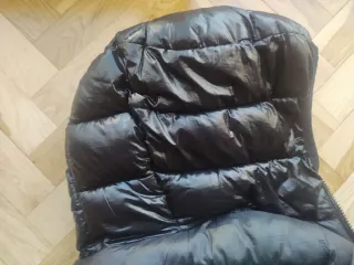 Chaqueta Plumífera Niño Champion Negra Talla M