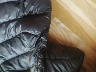 Chaqueta Plumífera Niño Champion Negra Talla M