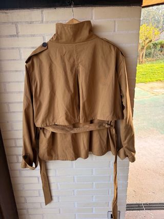 Chaqueta Zara Corta Marrón