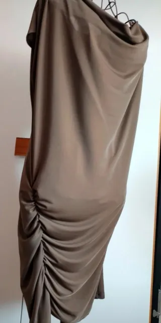 Abito corto donna drappeggiato