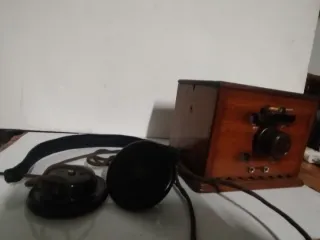 Radio de galena antigua