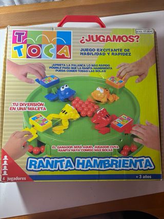 Juego Ranita Hambrienta ranas tragabolas comebolas