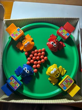 Juego Ranita Hambrienta ranas tragabolas comebolas