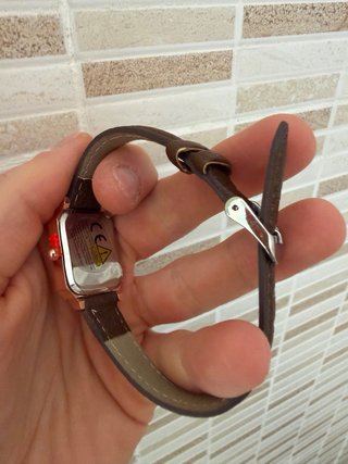 Orologio stile vintage marrone e oro - Nuovo