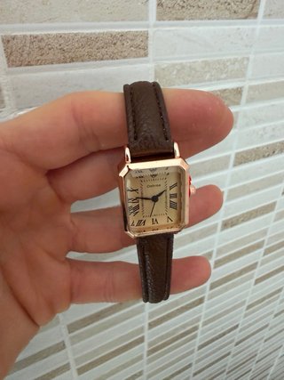 Orologio stile vintage marrone e oro - Nuovo