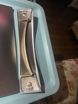 Maniglia/Tirante per armadio in metallo grigio