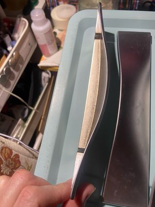 Maniglia/Tirante per armadio in metallo grigio