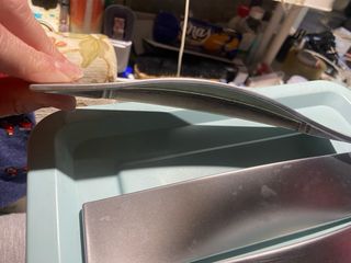 Maniglia/Tirante per armadio in metallo grigio