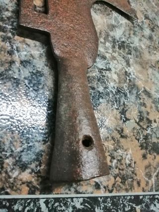 Ferramenta antiga de ferro