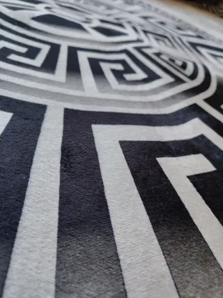 Tappeto Morbido Beige/Nero 300x200cm