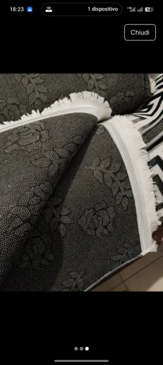 Tappeto Morbido Beige/Nero 300x200cm