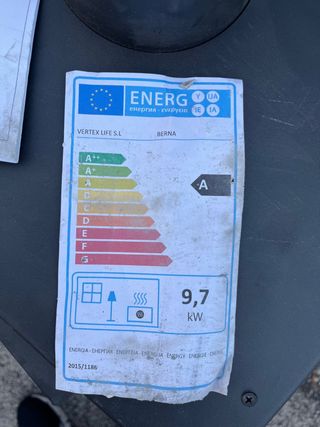 Estufa de leña NUEVA