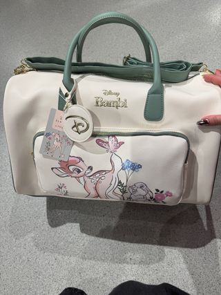 Bolso Bambi Disney Primark Blanco y Verde
