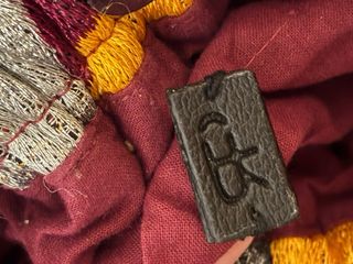 Bolso de fiesta con cadena multicolor