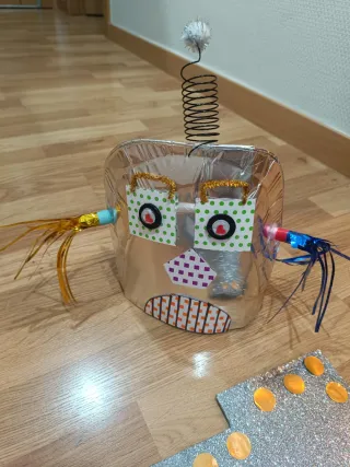 Disfraz Robot Casero