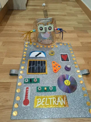 Disfraz Robot Casero