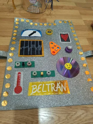 Disfraz Robot Casero