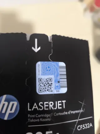 Cartucho Tinta HP 205A Amarillo y Ciam LaserJet