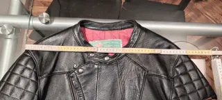 Giacca Moto Vintage Pelle Uomo Anni '70