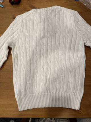 Camisola Malha Polo Ralph Lauren Branca