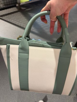 Bolso Bambi Disney Primark Verde y Blanco