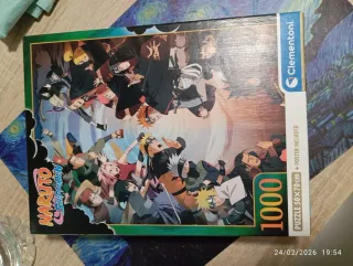 Puzzle Naruto Shippuden 1000 piezas Clementoni