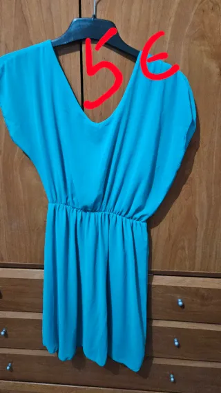 Falda de cuero negra