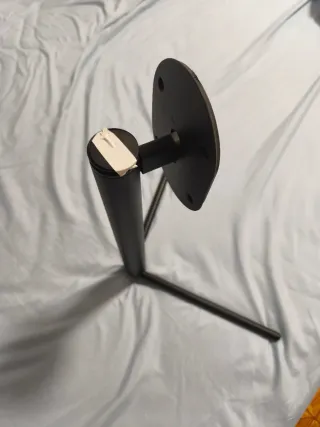 Soporte Monitor/Pantalla Trípode Negro/Plateado