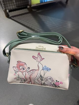 Bolso Disney Bambi Blanco y Verde