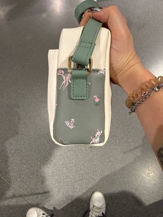 Bolso Disney Bambi Blanco y Verde