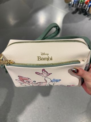 Bolso Disney Bambi Blanco y Verde