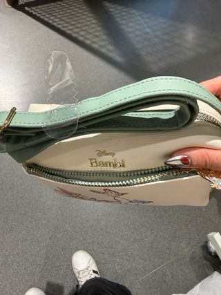 Bolso Disney Bambi Blanco y Verde