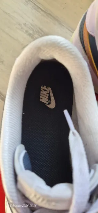 Nike Dunk Low SE (GS) 38.5 Lilla Bronzo Blu