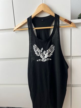 Camiseta Tirantes Gym Stringer - Zyzz - Talla L -