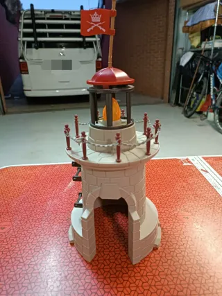 Faro Fortaleza Playmobil con Cañón
