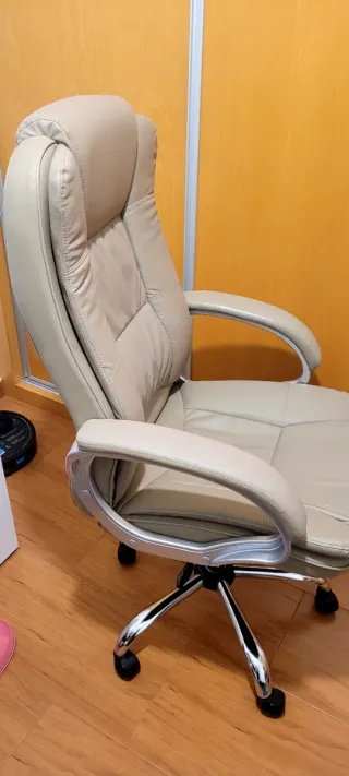 Sillón de oficina elevable y reclinable