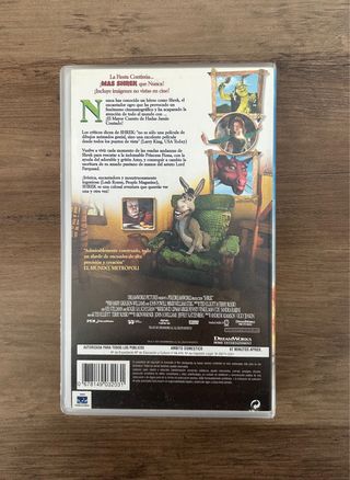 Película VHS Shrek (Español)