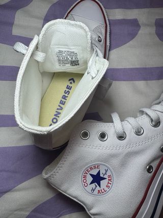 Converse All Star Blancas Talla 36